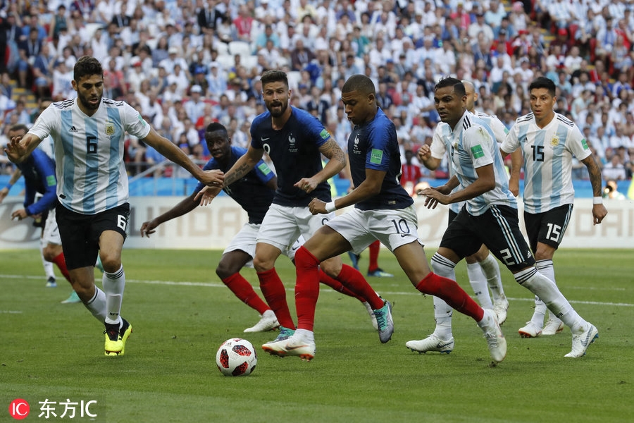 姆巴佩封神之夜送别梅西 法国4-3对攻击败阿根廷晋级八强