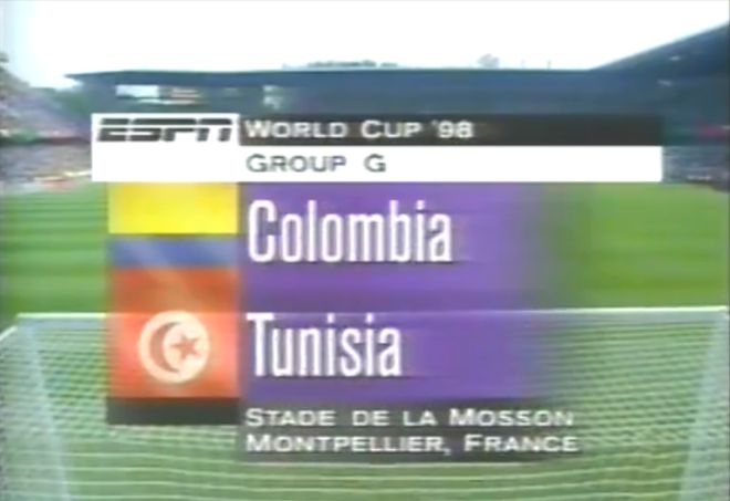 虽然突尼斯队一时间攻势不断压着哥伦比亚队打