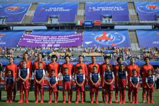 2019年法国女足世界杯第七场1／8决赛在蒙彼利埃莫松球场战罢